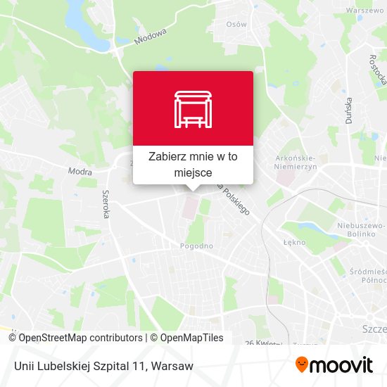 Mapa Unii Lubelskiej Szpital 11