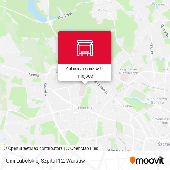 Mapa Unii Lubelskiej Szpital 12