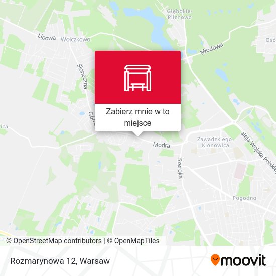 Mapa Rozmarynowa 12