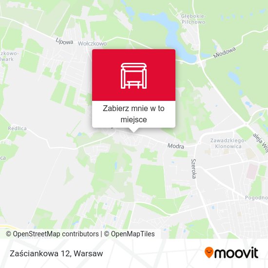 Mapa Zaściankowa 12