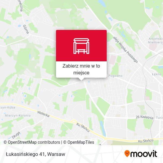 Mapa Łukasińskiego 41