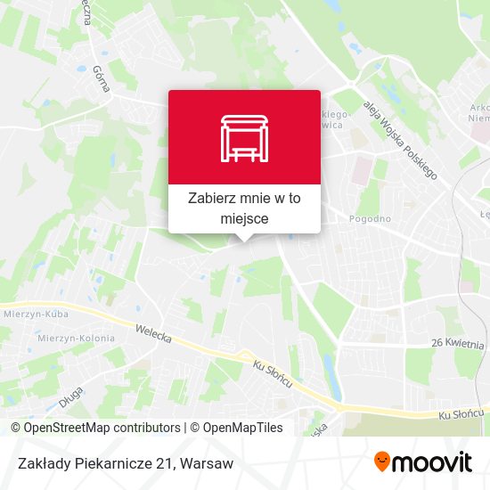 Mapa Zakłady Piekarnicze 21