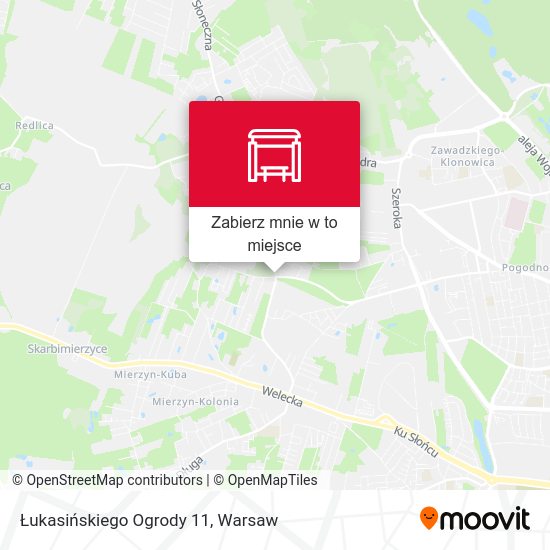 Mapa Łukasińskiego Ogrody 11