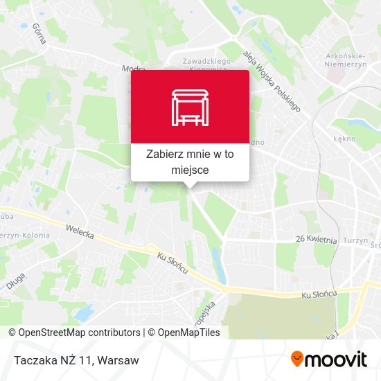 Mapa Taczaka NŻ 11