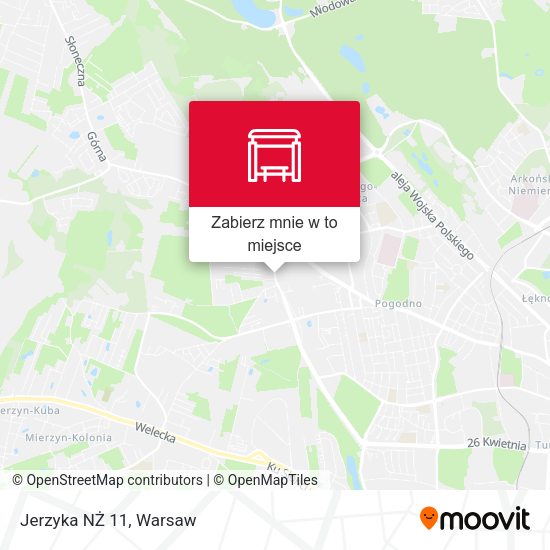 Mapa Jerzyka NŻ 11