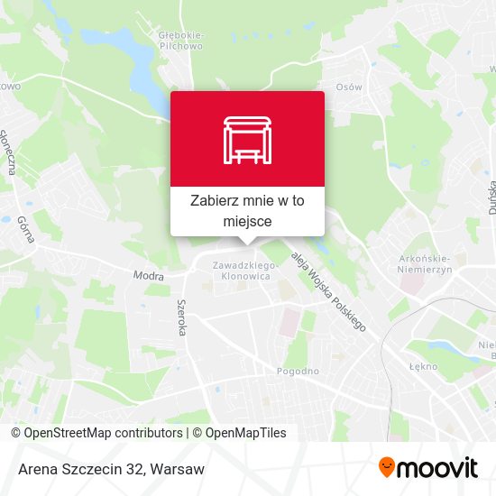 Mapa Arena Szczecin 32