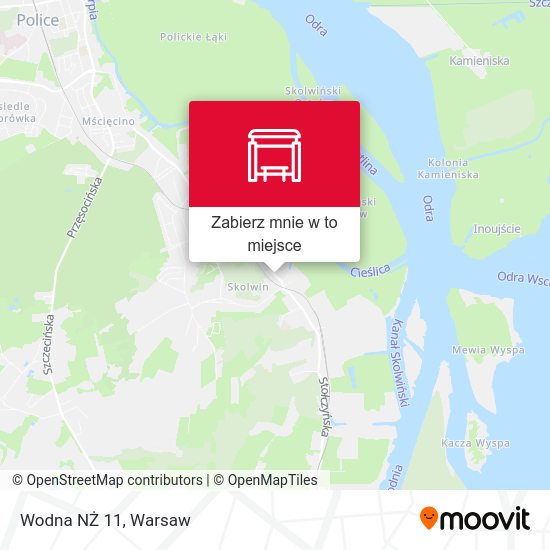 Mapa Wodna NŻ 11