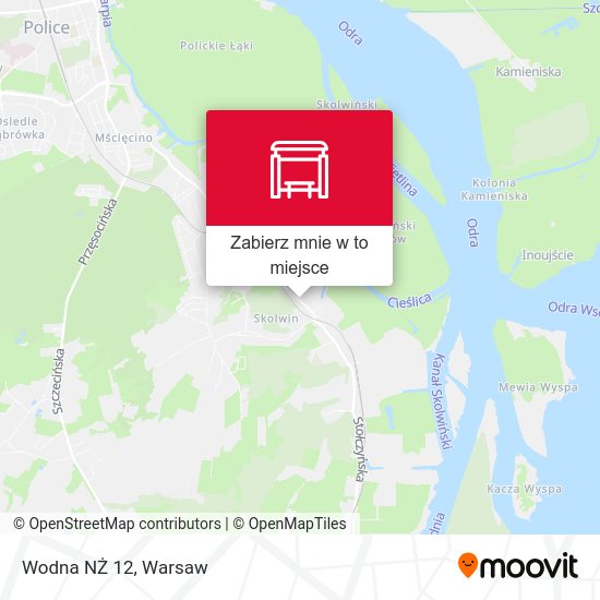 Mapa Wodna NŻ 12