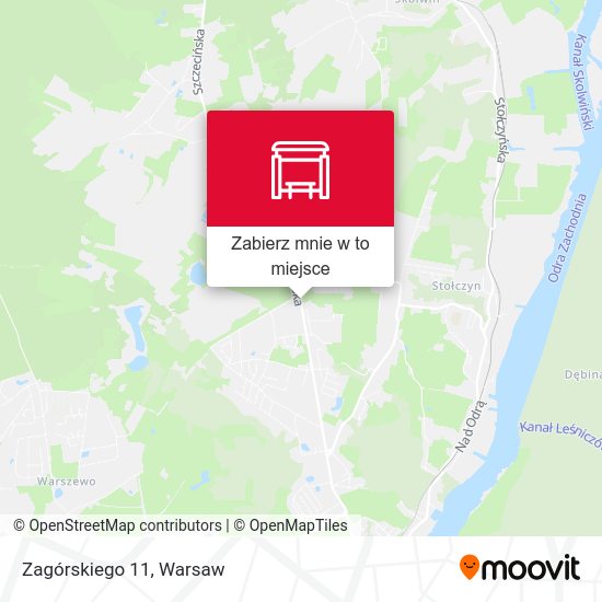 Mapa Zagórskiego 11