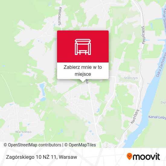 Mapa Zagórskiego 10 NŻ 11