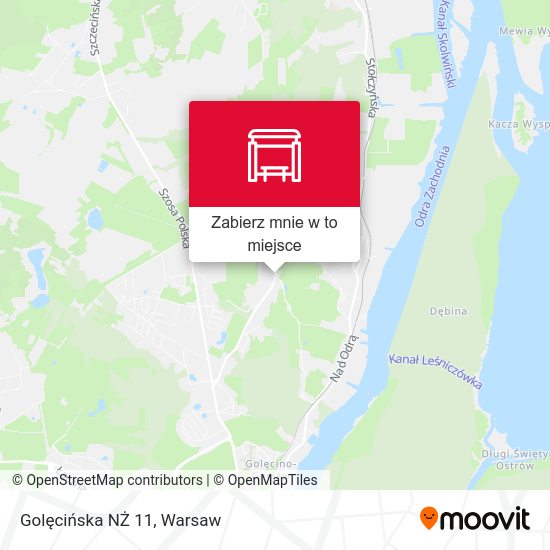 Mapa Golęcińska NŻ 11