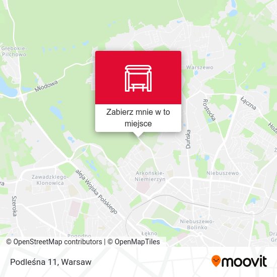 Mapa Podleśna 11