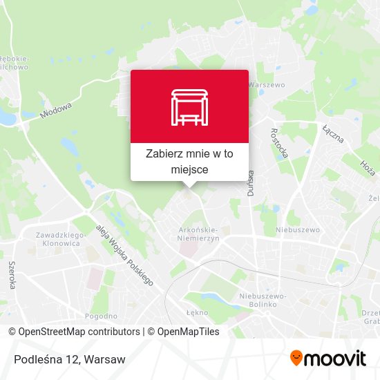 Mapa Podleśna 12