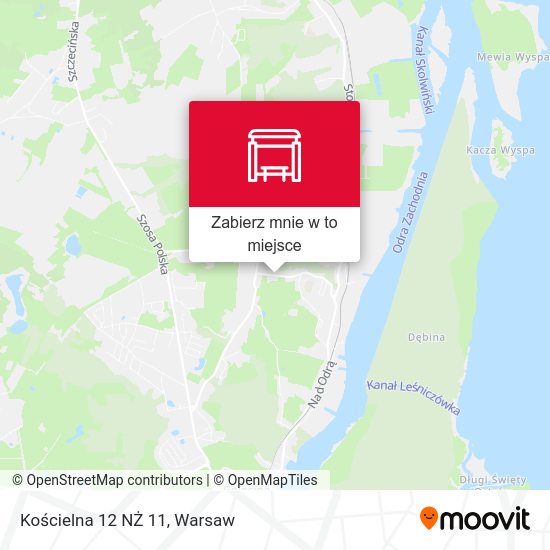 Mapa Kościelna 12 NŻ 11