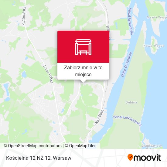 Mapa Kościelna 12 NŻ 12