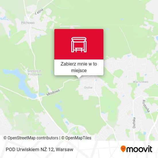 Mapa POD Urwiskiem NŻ 12