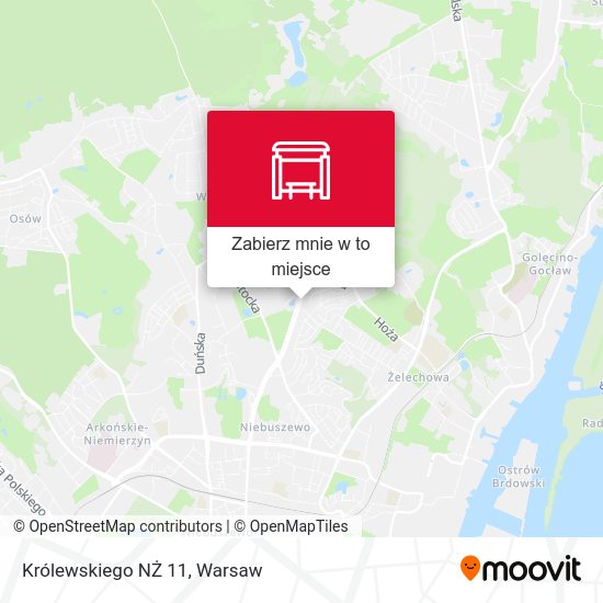 Mapa Królewskiego NŻ 11