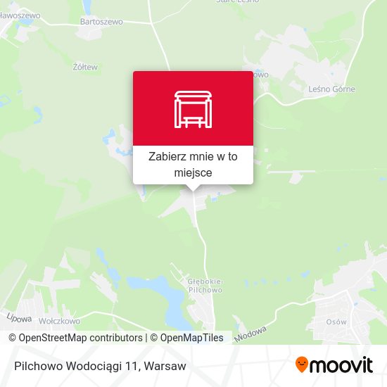 Mapa Pilchowo Wodociągi 11