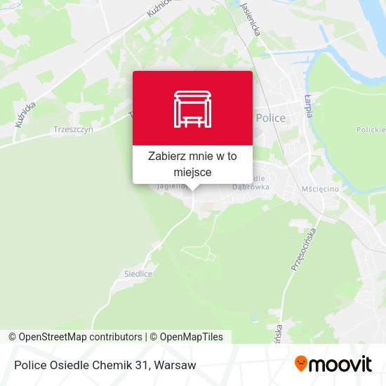 Mapa Police Osiedle Chemik 31