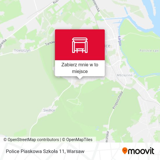 Mapa Police Piaskowa Szkoła 11