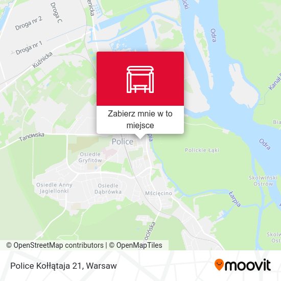 Mapa Police Kołłątaja 21