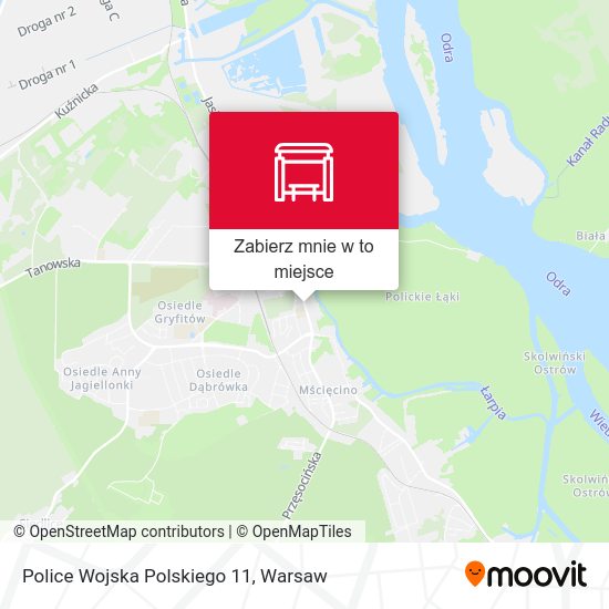 Mapa Police Wojska Polskiego 11