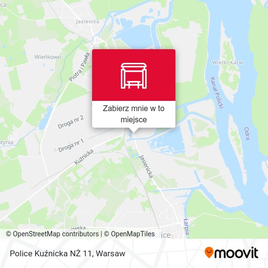 Mapa Police Kuźnicka NŻ 11