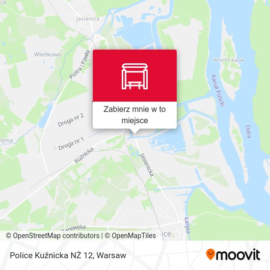 Mapa Police Kuźnicka NŻ 12