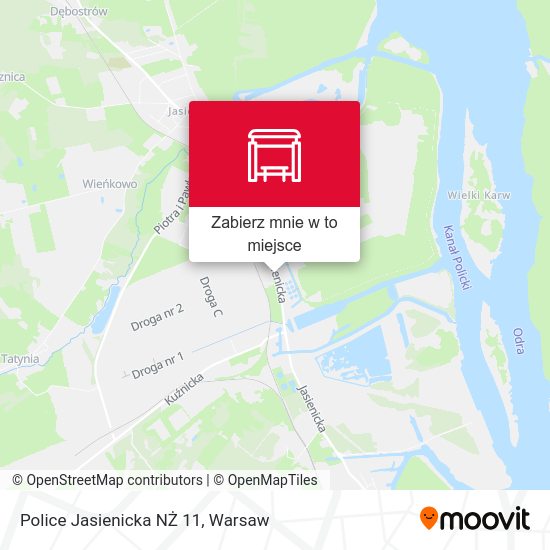 Mapa Police Jasienicka NŻ 11