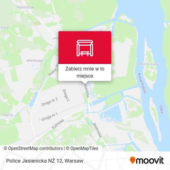 Mapa Police Jasienicka NŻ 12