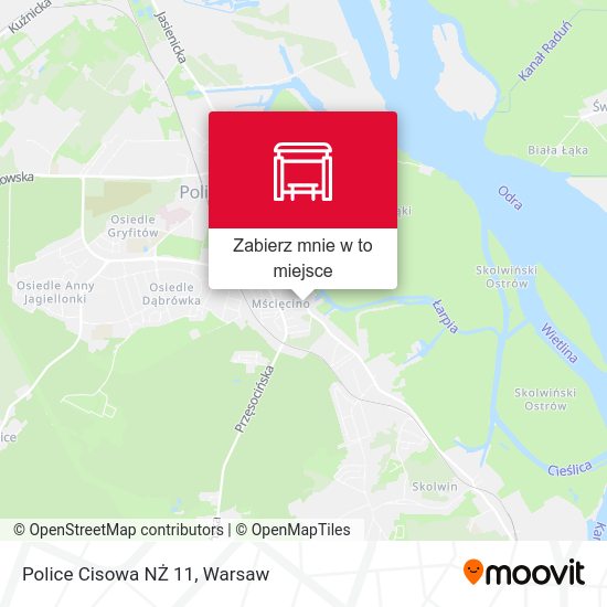 Mapa Police Cisowa NŻ 11