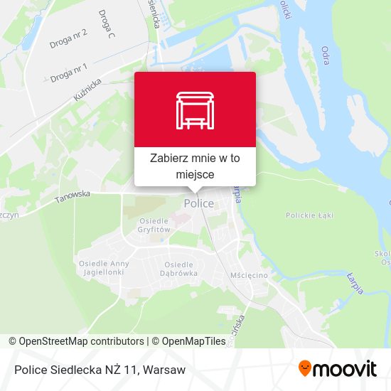 Mapa Police Siedlecka NŻ 11