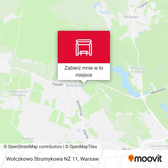 Mapa Wołczkowo Strumykowa NŻ 11