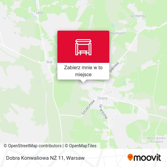 Mapa Dobra Konwaliowa NŻ 11