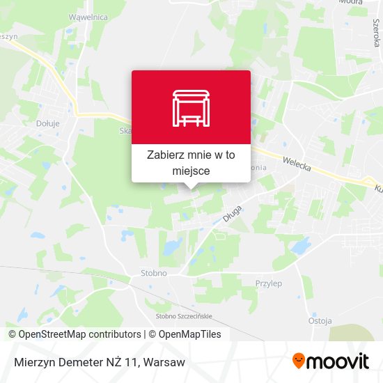 Mapa Mierzyn Demeter NŻ 11