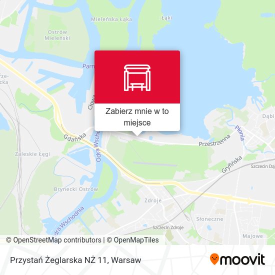 Mapa Przystań Żeglarska NŻ 11