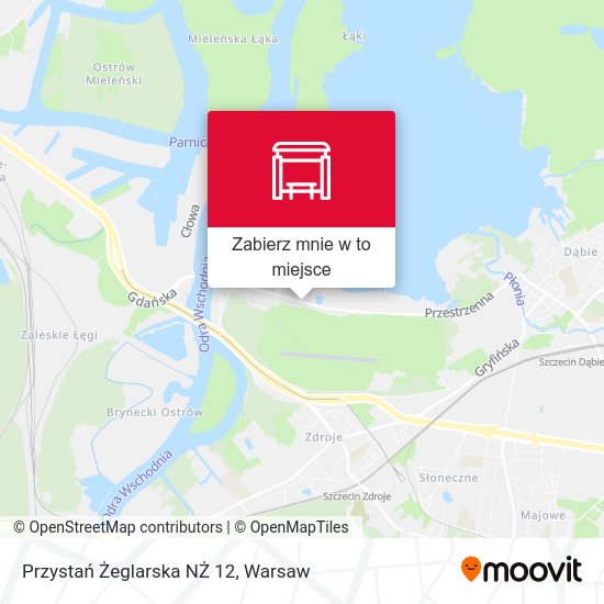 Mapa Przystań Żeglarska NŻ 12