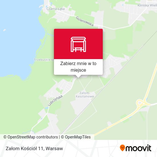 Mapa Załom Kościół 11