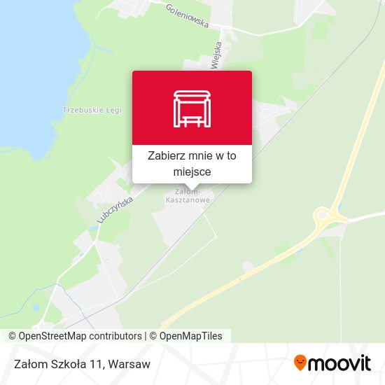 Mapa Załom Szkoła 11