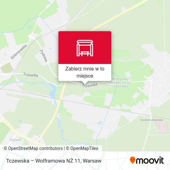 Mapa Tczewska – Wolframowa NŻ 11