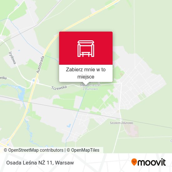 Mapa Osada Leśna NŻ 11