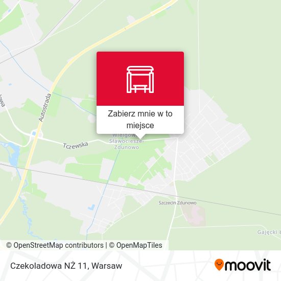 Mapa Czekoladowa NŻ 11