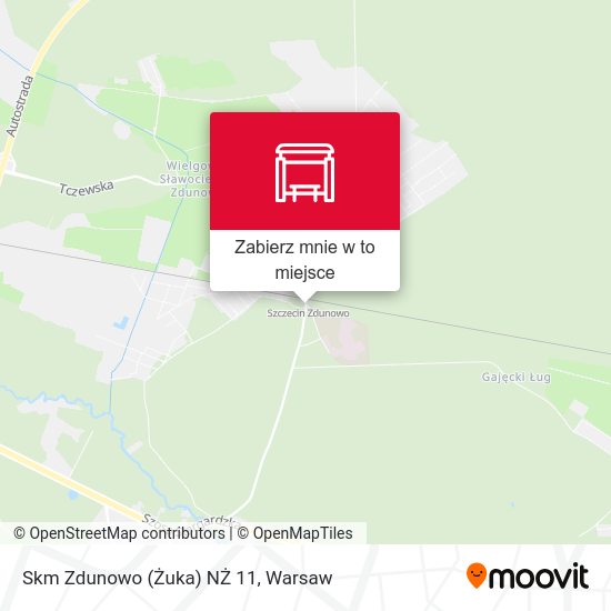 Mapa Skm Zdunowo (Żuka) NŻ 11