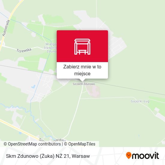 Mapa Skm Zdunowo (Żuka) NŻ 21