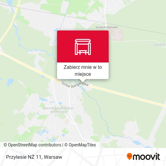 Mapa Przylesie NŻ 11