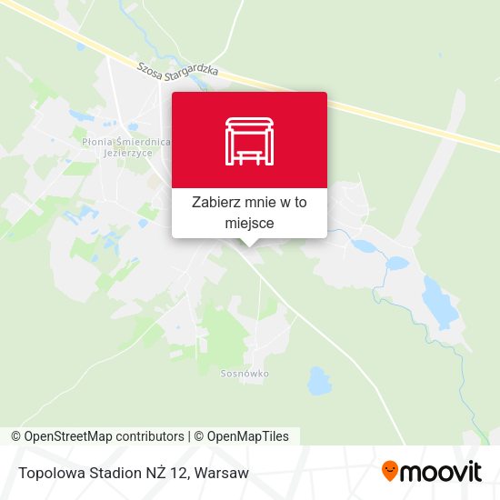 Mapa Topolowa Stadion NŻ 12