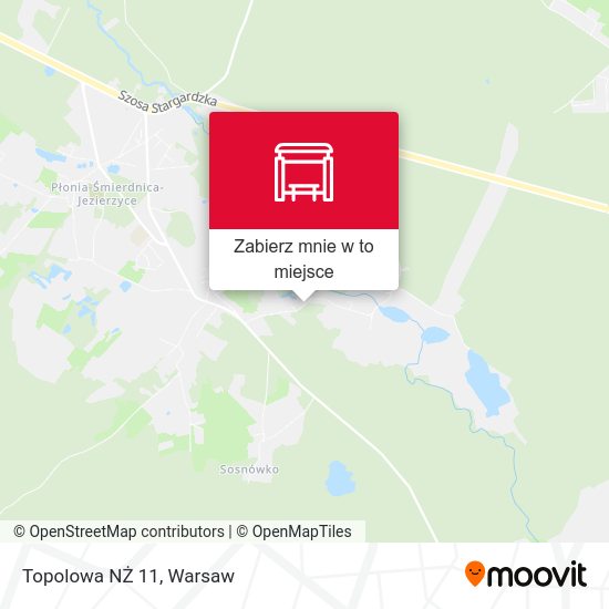 Mapa Topolowa NŻ 11