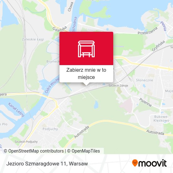 Mapa Jezioro Szmaragdowe 11