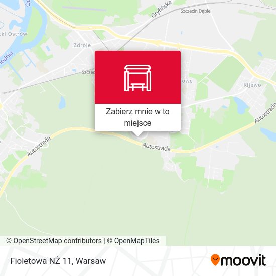 Mapa Fioletowa NŻ 11