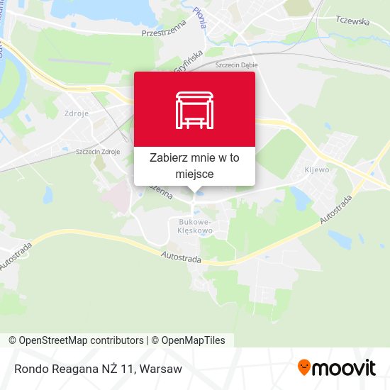 Mapa Rondo Reagana NŻ 11